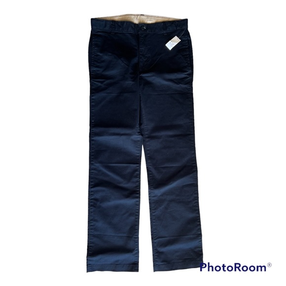 NWT GAP Kids Uniform Straight Khakis with Gap Shield - Picture 5 of 7